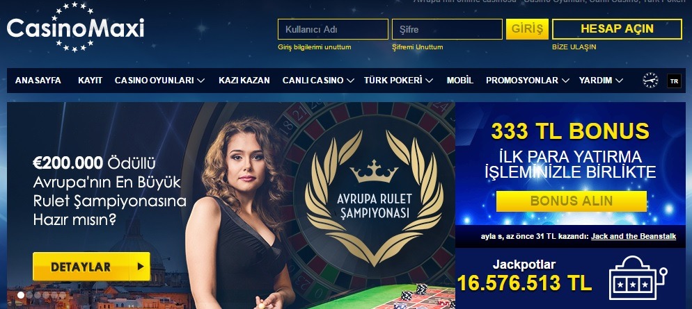 Casinomaxi Giriş