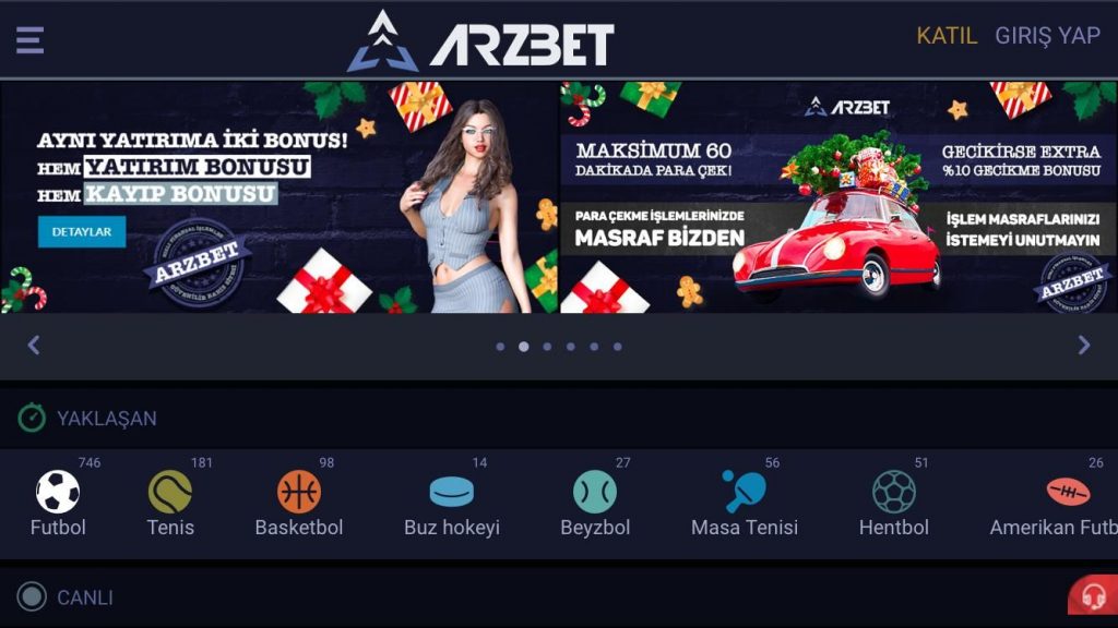Arzbet Giriş