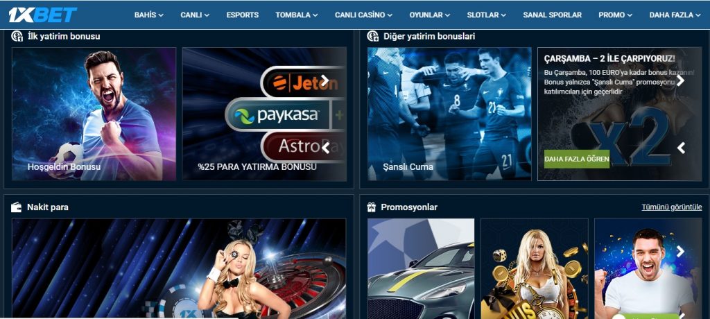 1xBet Libya'da Kaydı bet
